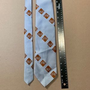 Vintage Marquis de Margni Blue Bicycle Tie